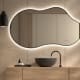 Espejo de baño con luz LED Bruntec Stone Principal 2