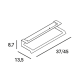 Toallero de baño Manillos Torrent Slim Croquis 6