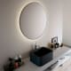 Espejo de baño con luz LED Bruntec Halo Ambiente 1