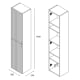 Columna de baño Salgar Kira Croquis 11