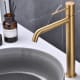Pack Grifo de lavabo caño alto Imex Génova + Válvula click-clack Ambiente 8