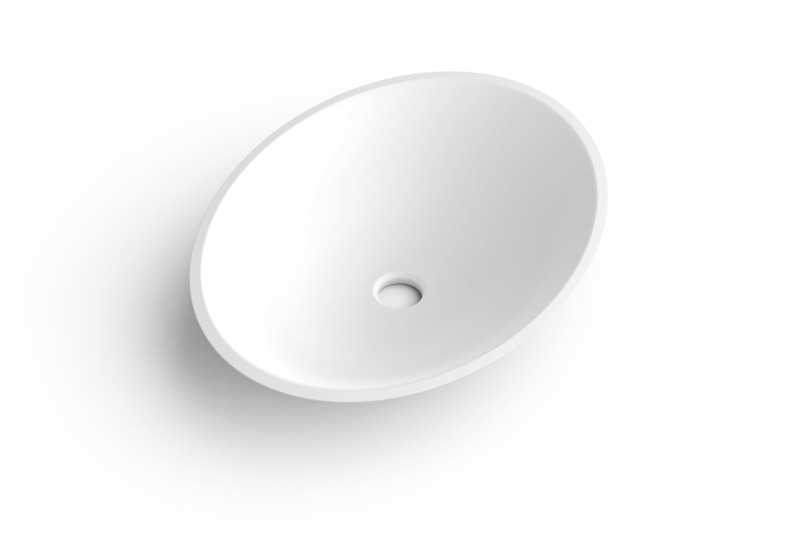 Lavabo sobre encimera fondo Coycama Oval Principal 0