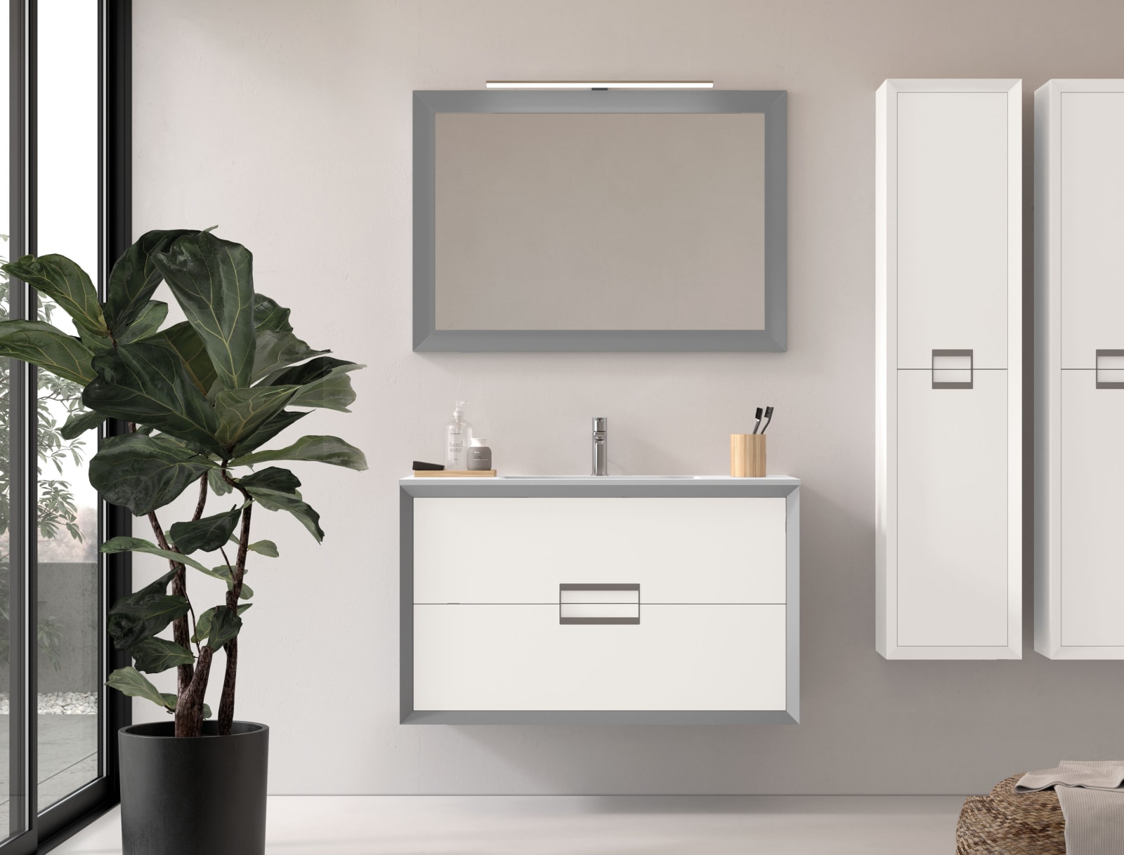 Conjunto mueble de baño Avila Dos Novus Principal 0