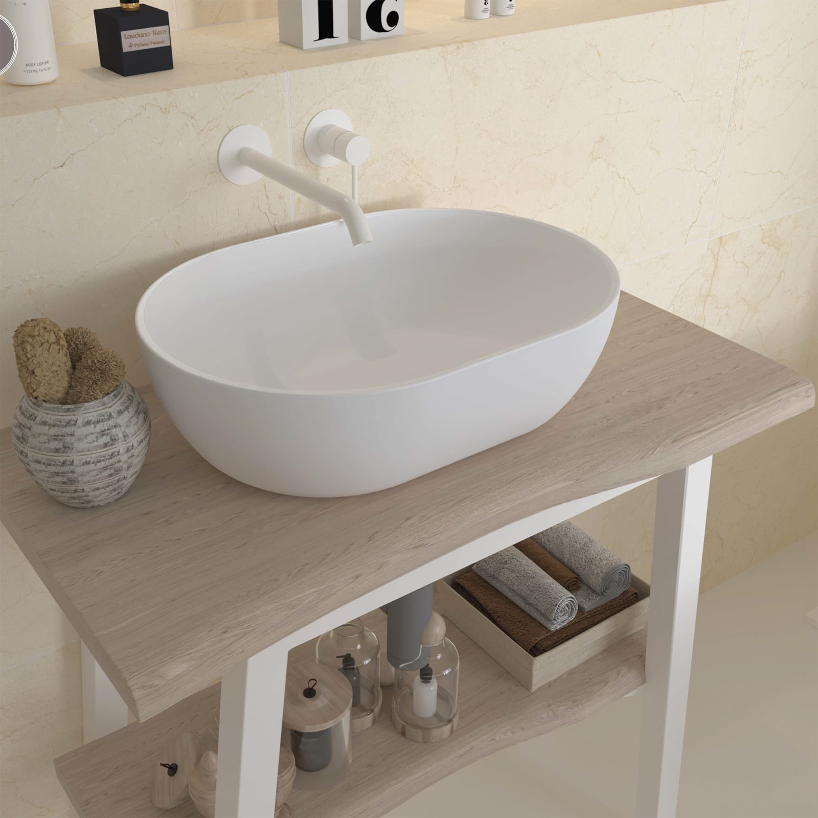 Lavabo sobre encimera Art and Bath Mónaco Principal 0