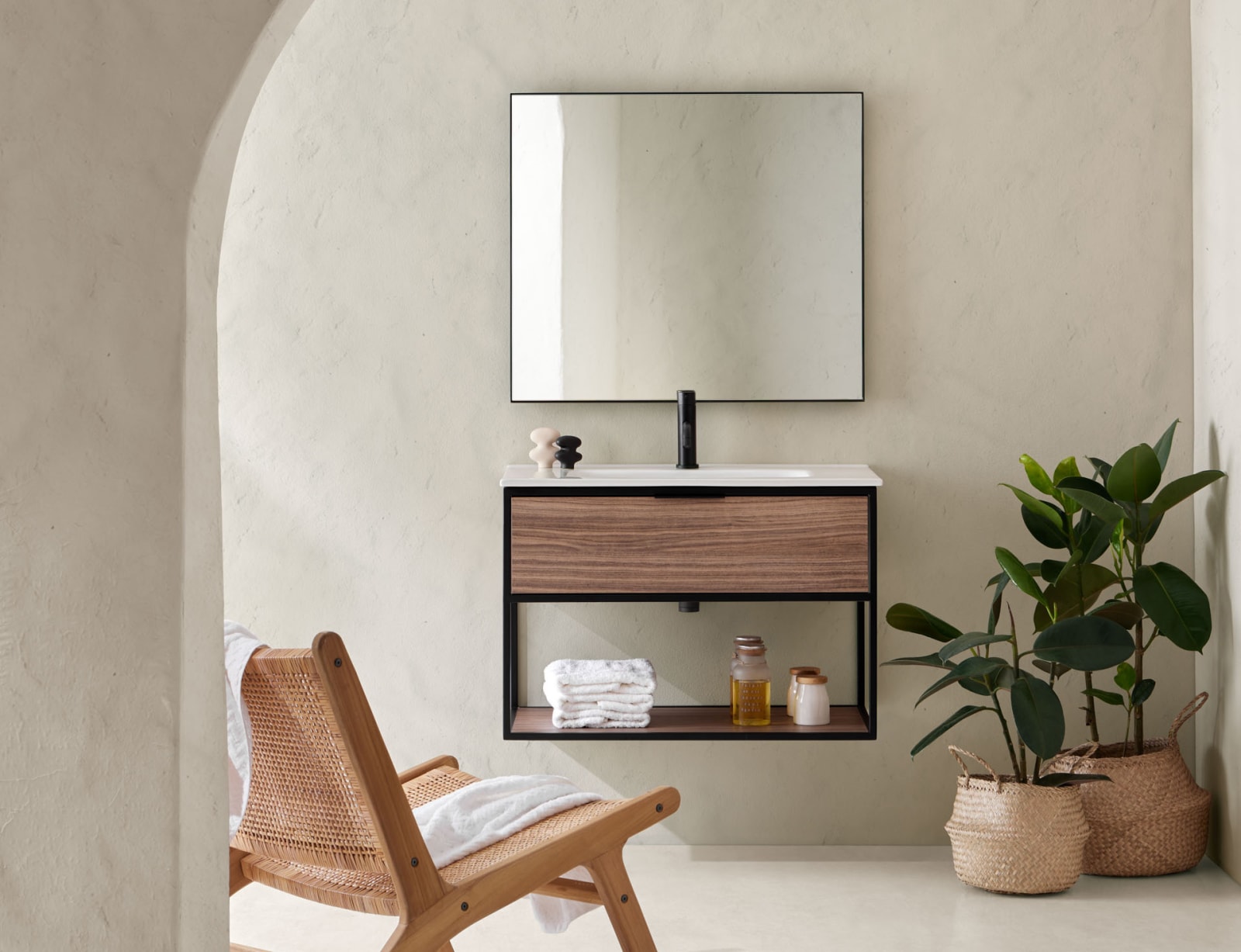 Conjunto mueble de baño Sanchis Estructura Principal 0