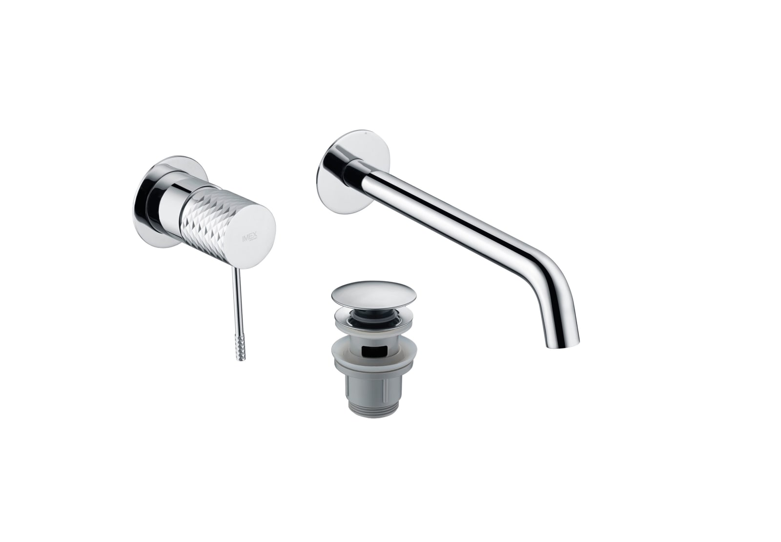Pack grifo de lavabo empotrado Génova Imex + Válvula click-clack Principal 0