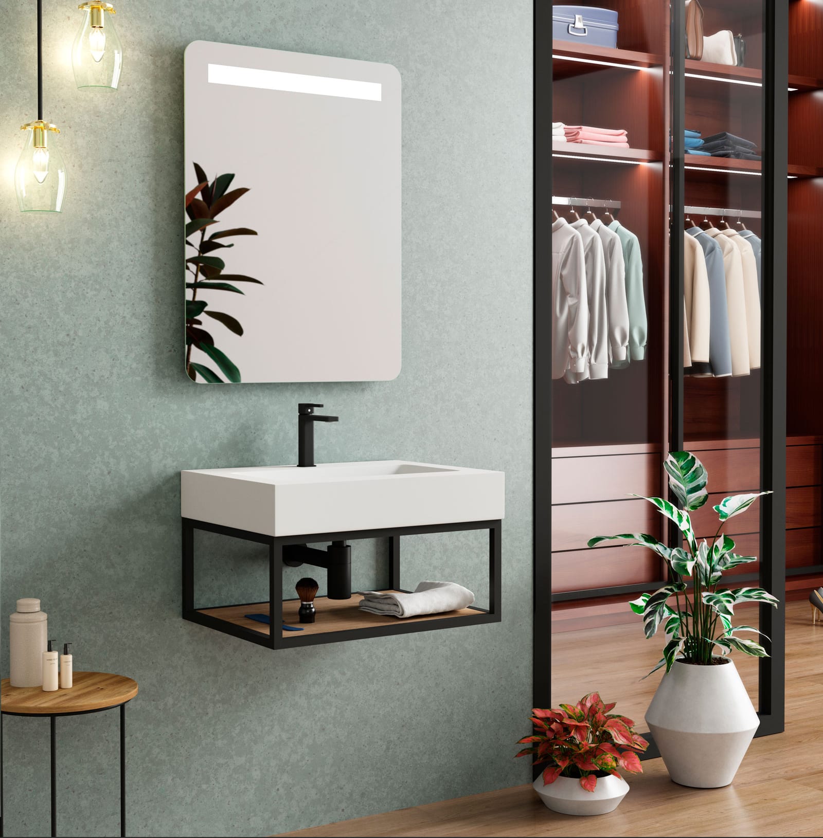 Mueble de baño Coycama Spok Industrial Principal 0