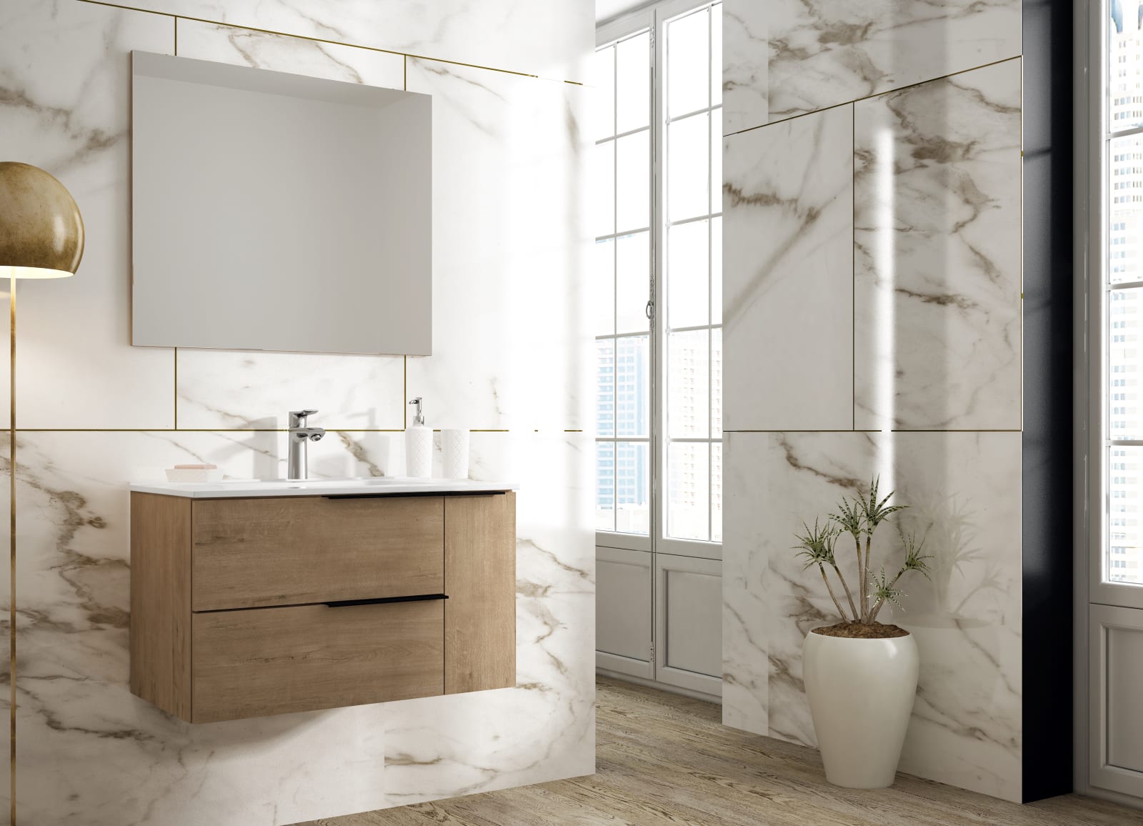 Conjunto mueble de baño Bruntec Coban Principal 0