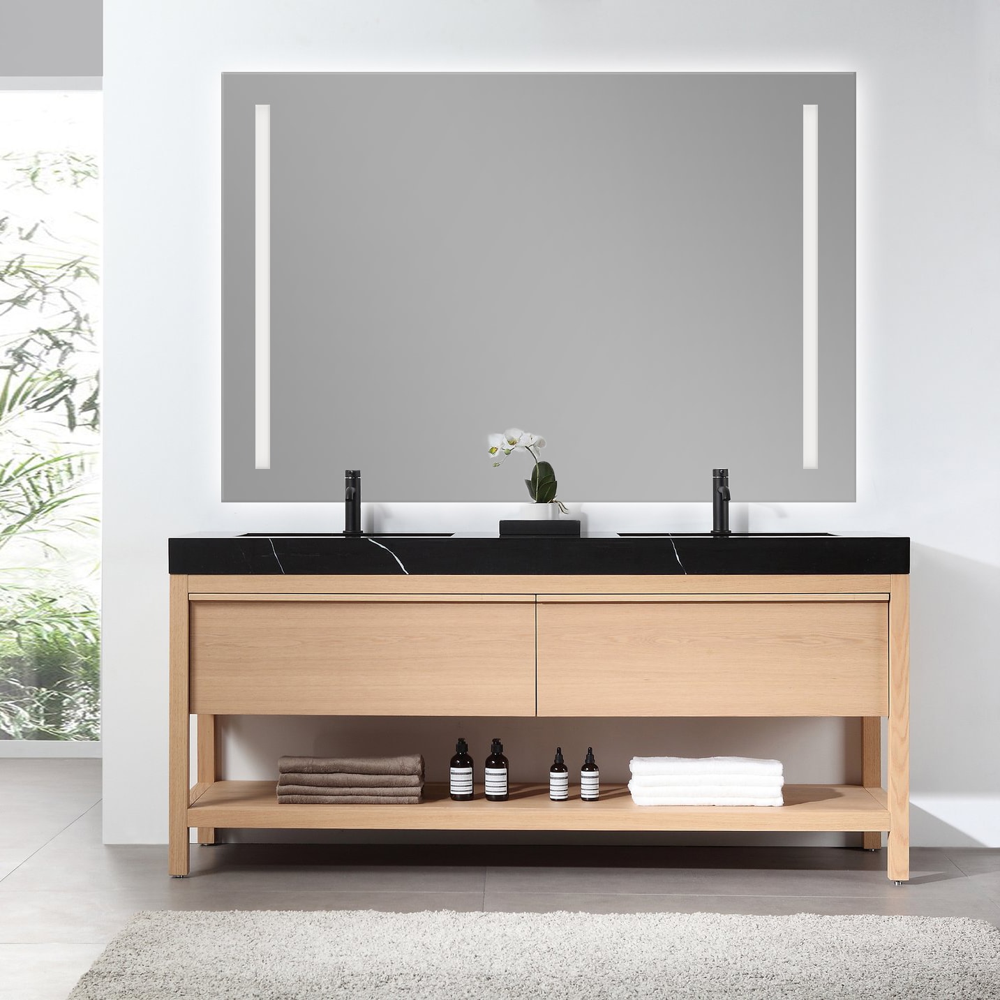 Espejo de baño con luz LED Bruntec Katrina Principal 0