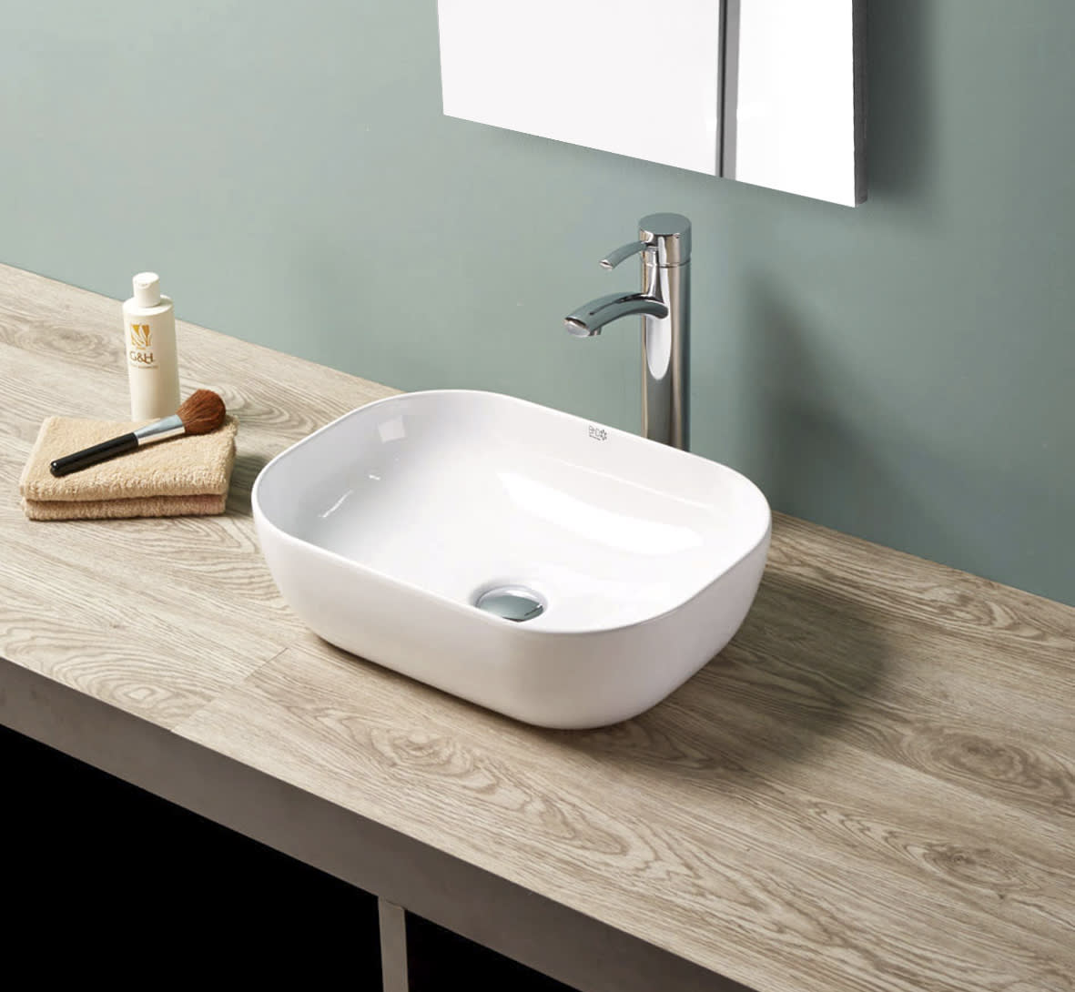 Lavabo sobre encimera Bruntec León Principal 0