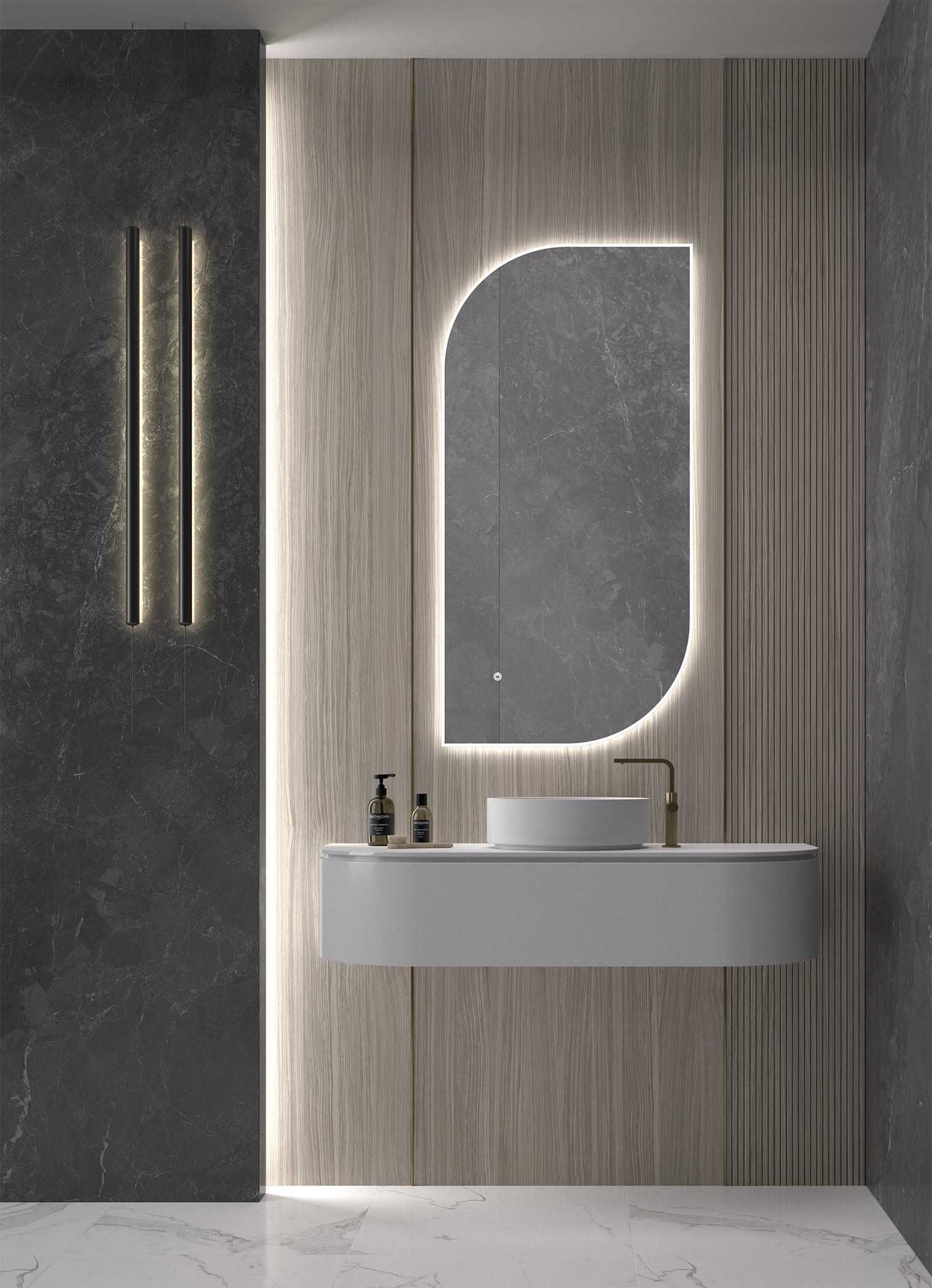 Espejo de baño con luz LED de Eurobath, Lofoten Principal 0
