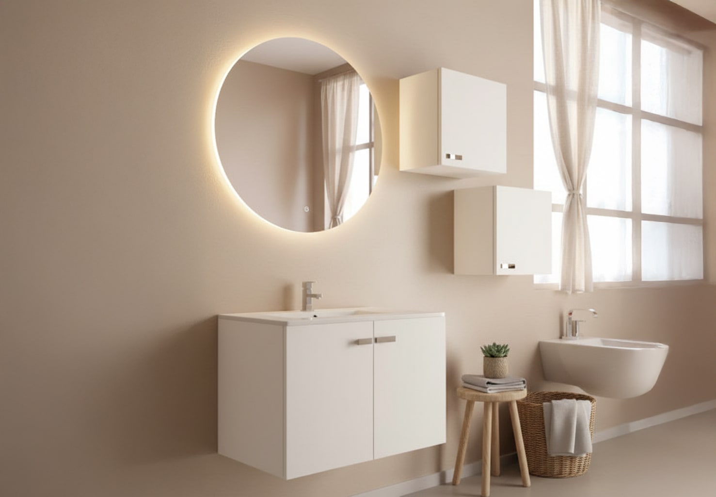 Mueble de baño fondo reducido 37,5 cm Campoaras Vega Principal 0