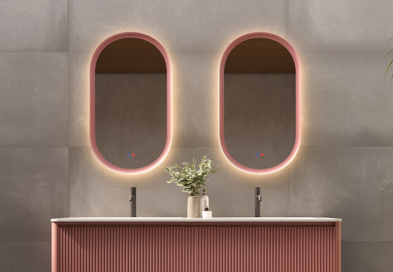 Espejo de baño con luz LED Ledimex Milano Principal 0