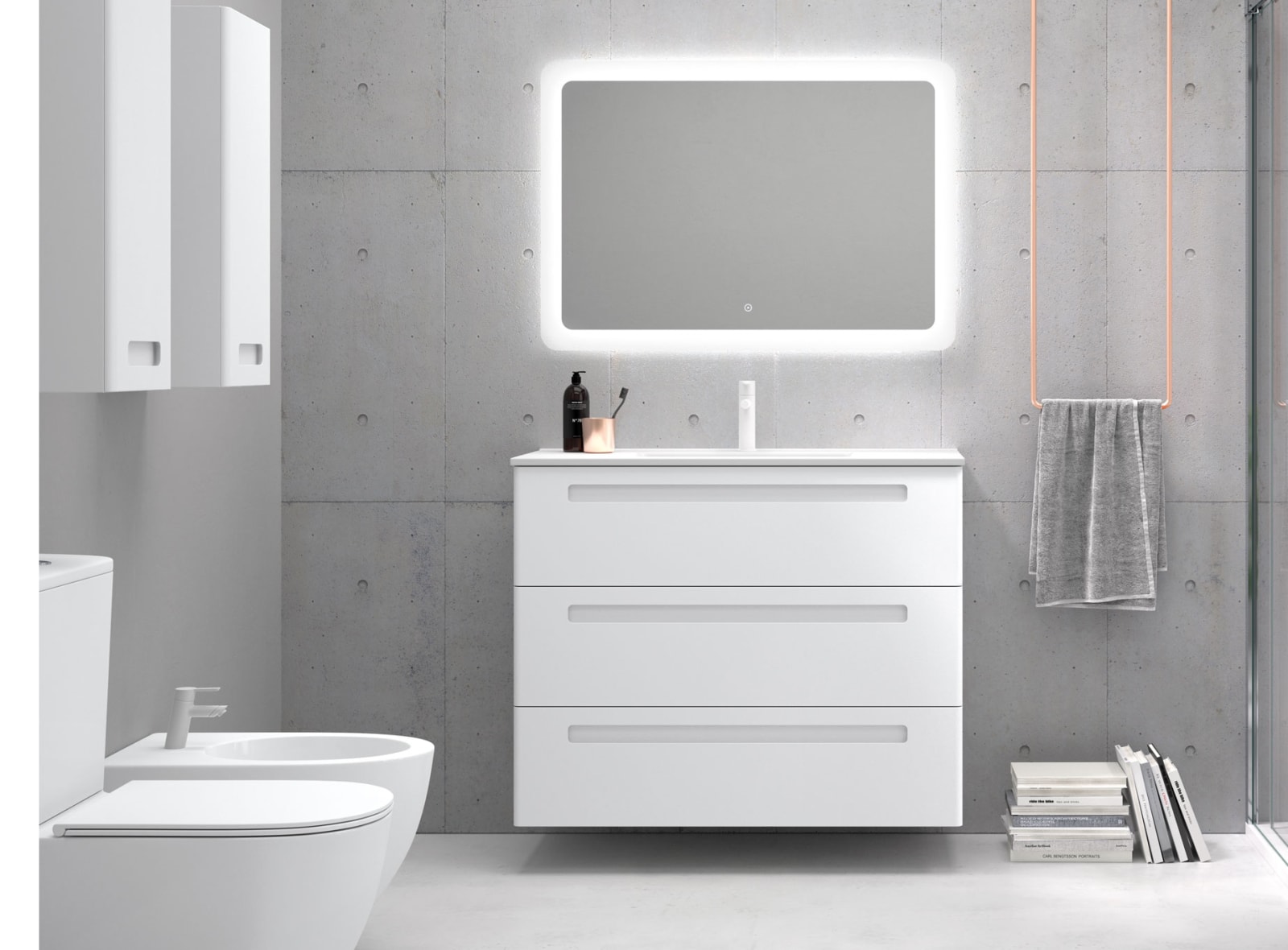 Conjunto mueble de baño Avila Dos Paris Principal 0
