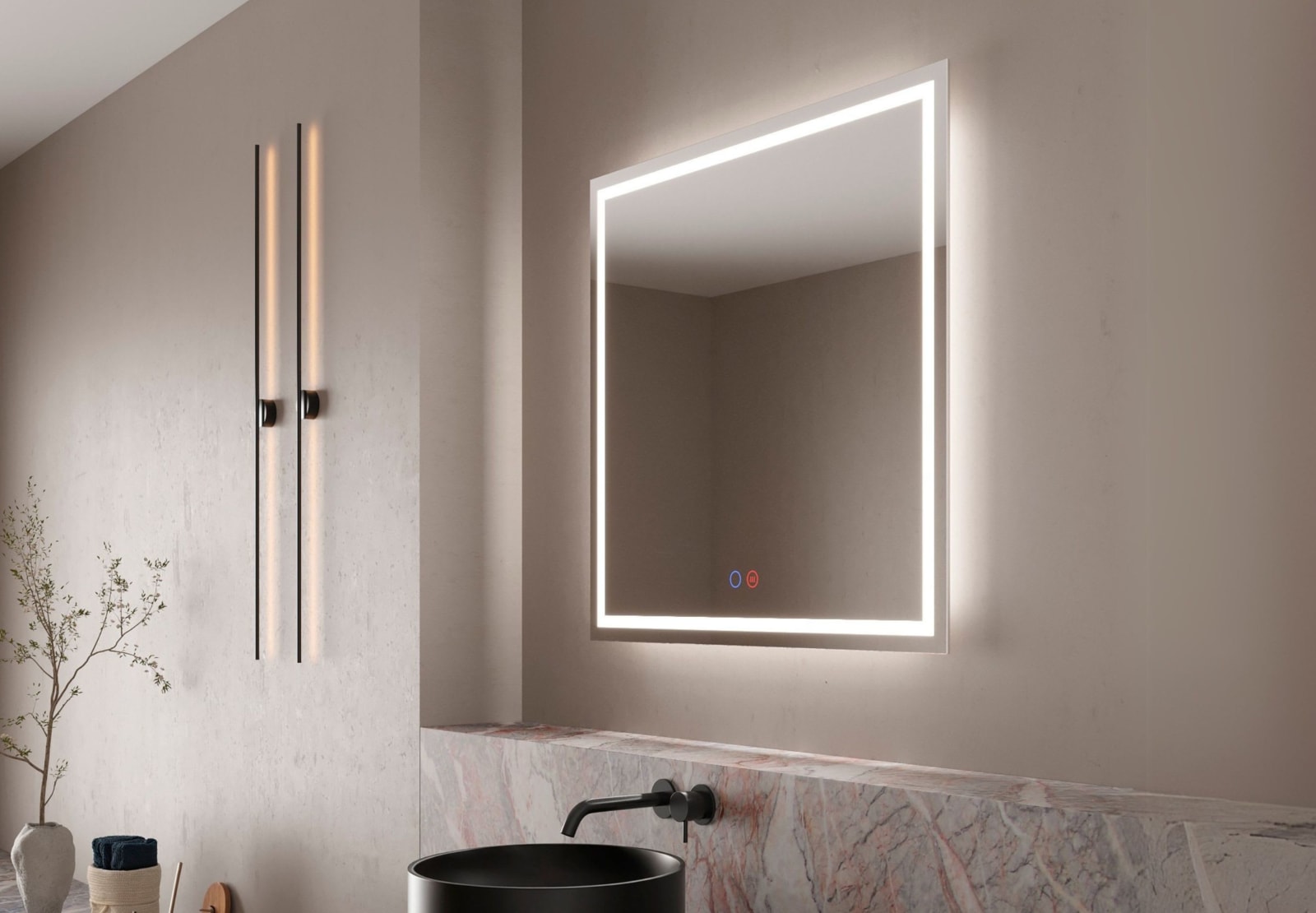 Espejo de baño con luz LED Ledimex Holanda Principal 0