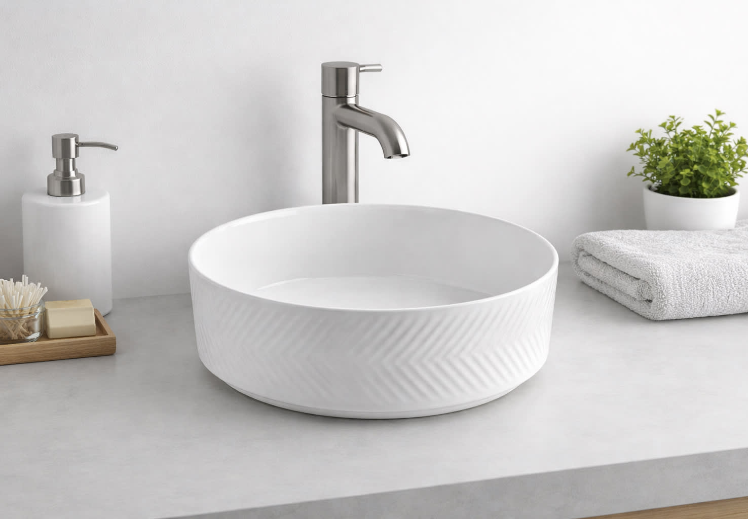 Lavabo sobre encimera Bruntec Brea Principal 0