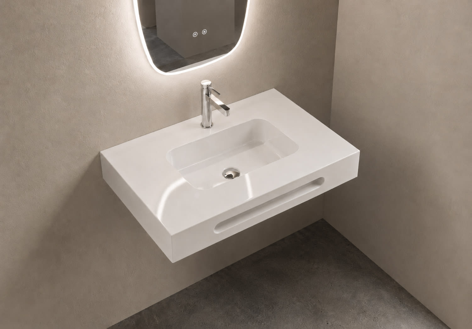Lavabo suspendido Bruntec Ideal Principal 0