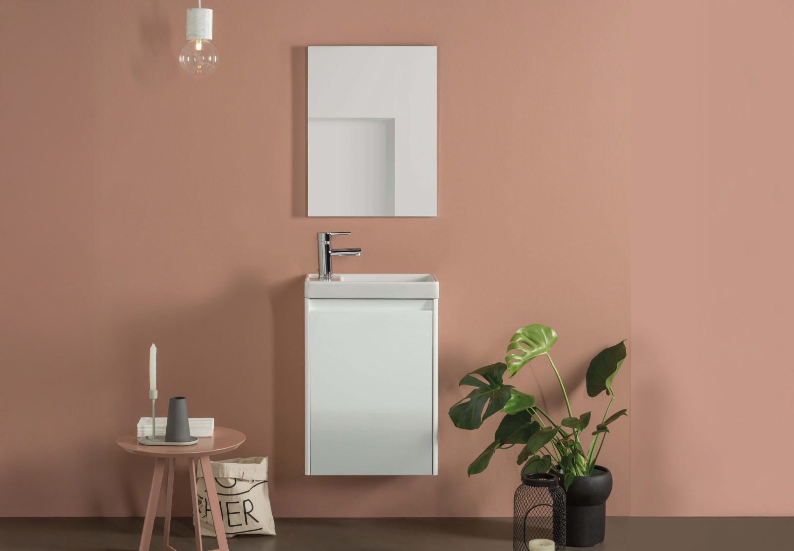 Conjunto completo mueble de baño fondo reducido 27,5 cm Royo Enjoy Principal 0