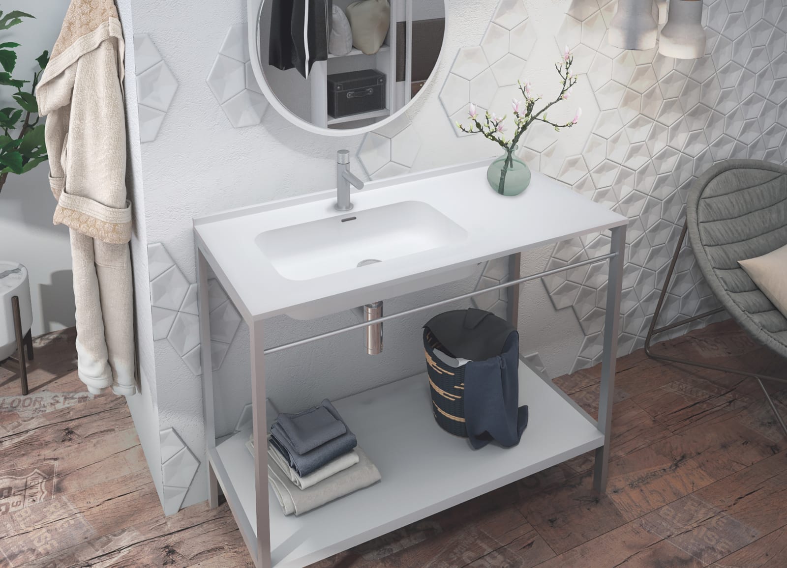 Lavabo encastrado Art and Bath Etna Principal 0