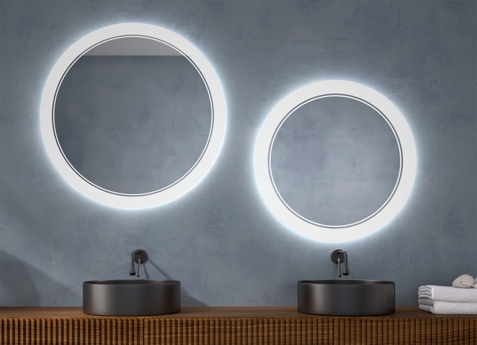 Espejo de baño con luz LED Eurobath Lampedusa Principal 0