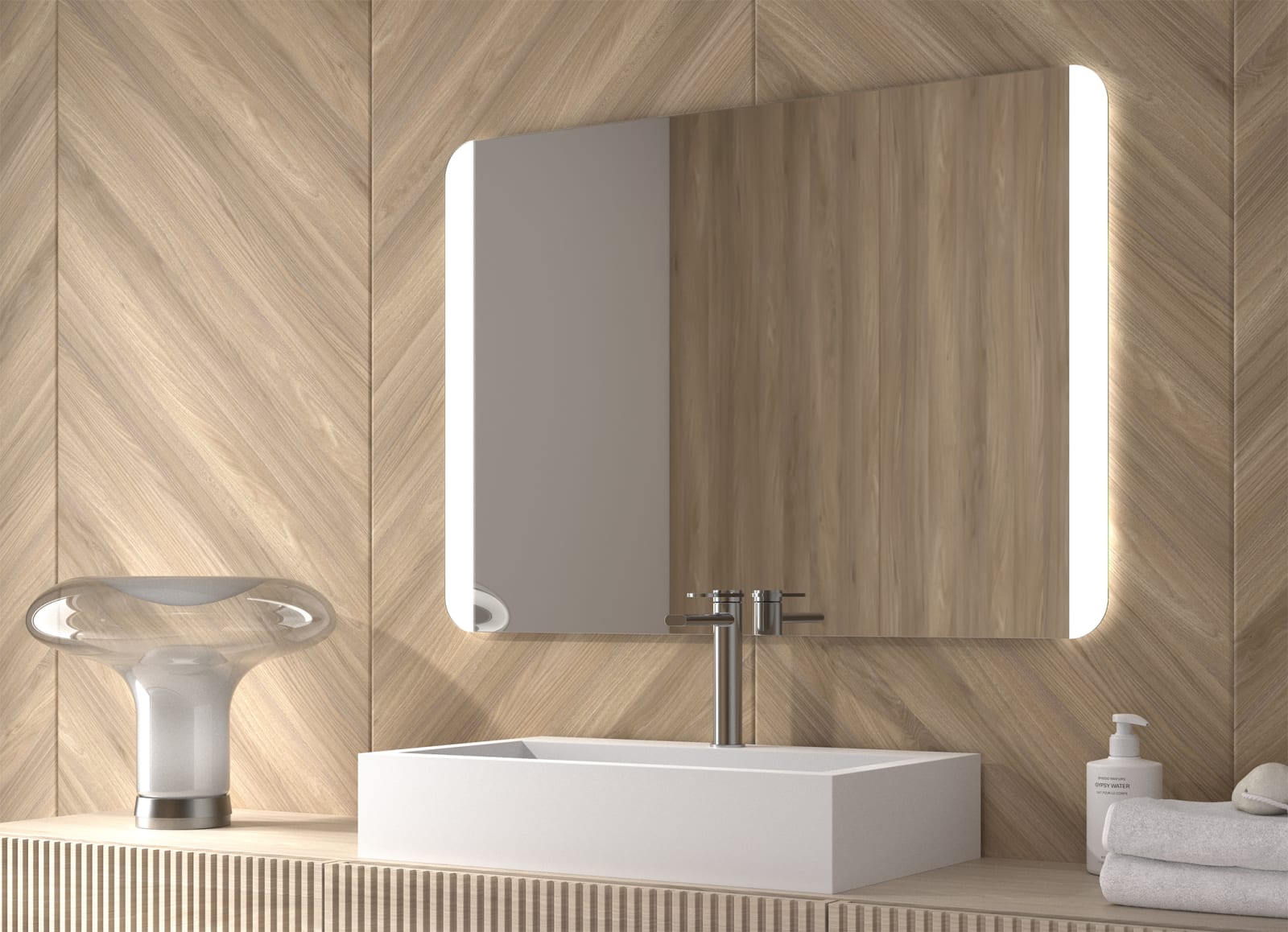 Espejo de baño con luz LED Eurobath Mavi Principal 0