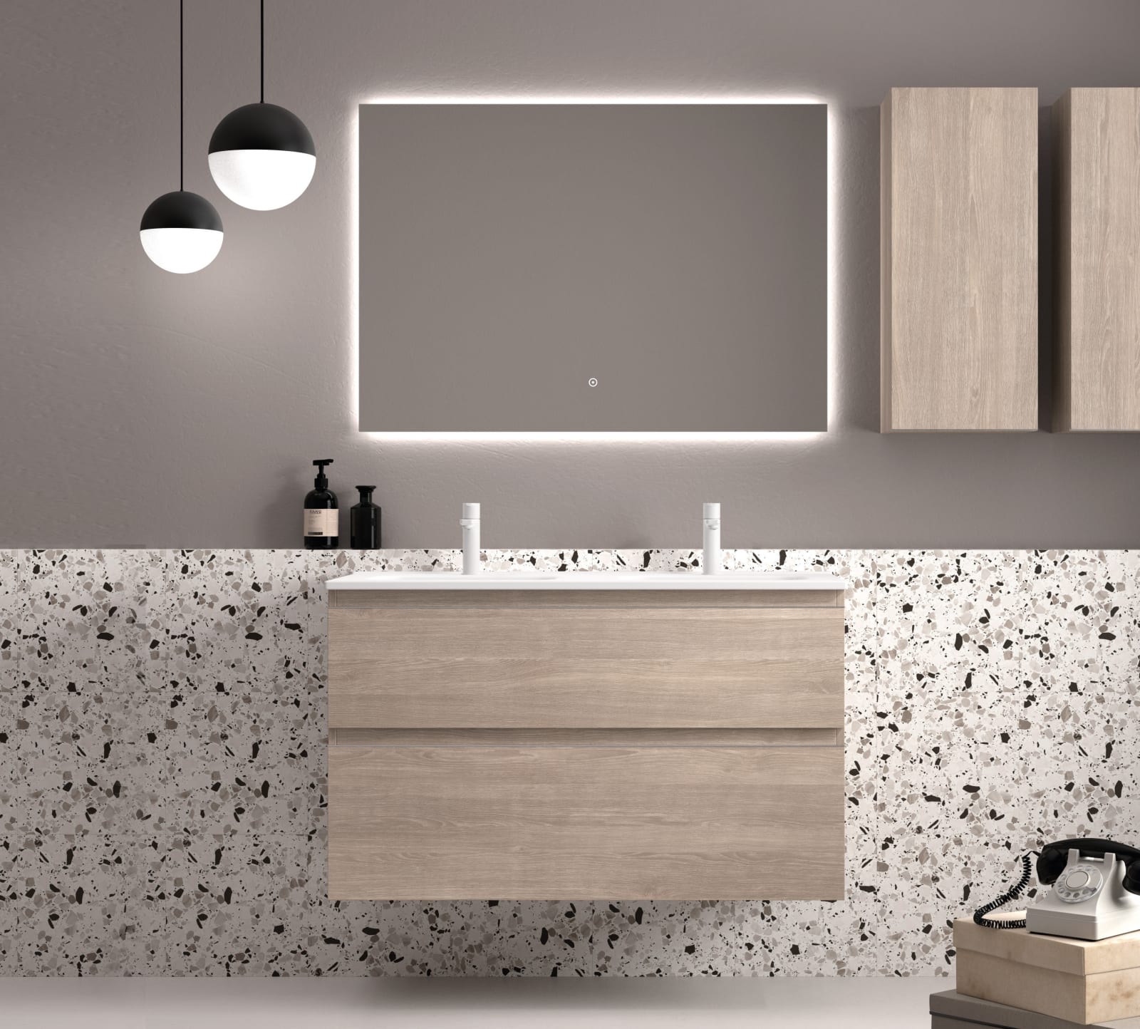 Conjunto mueble de baño Avila Dos Carmen Principal 0