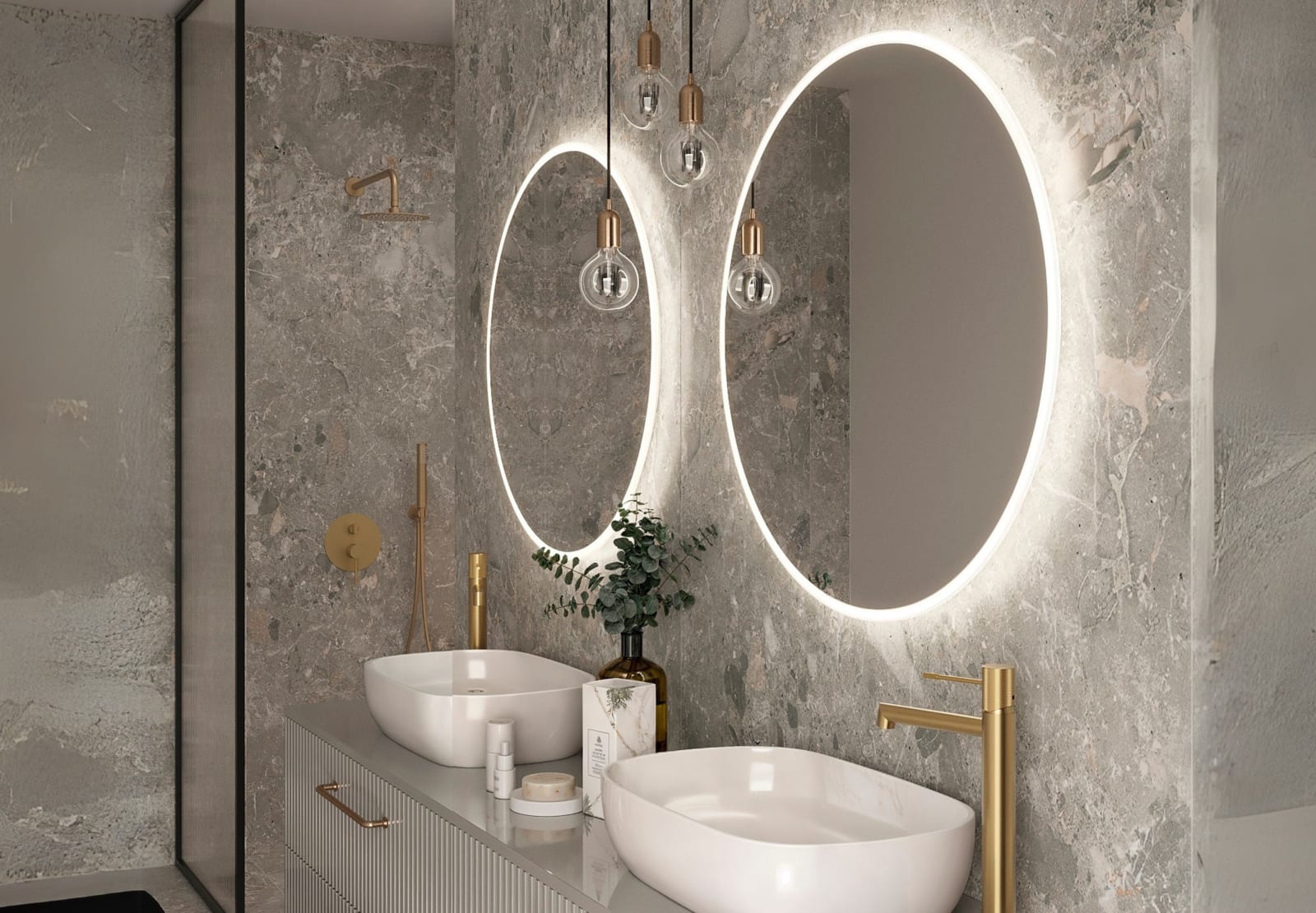 Espejo de baño con luz LED Ledimex Bélgica Principal 0