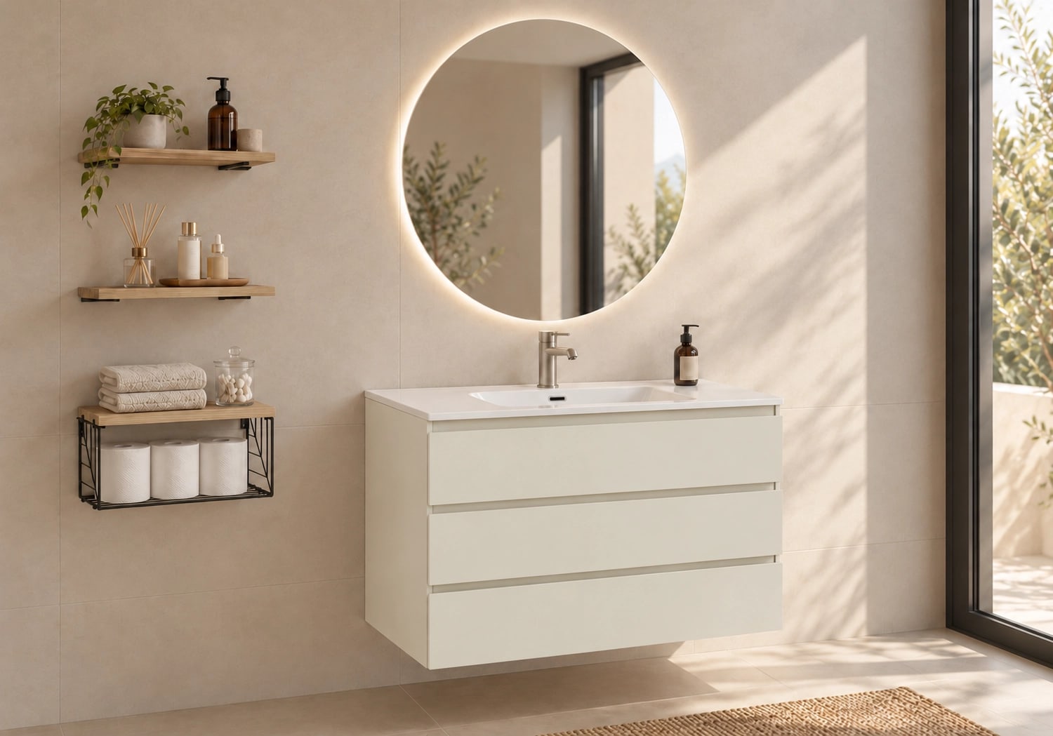 Mueble de baño MDF lacado Bruntec Vilma Principal 0