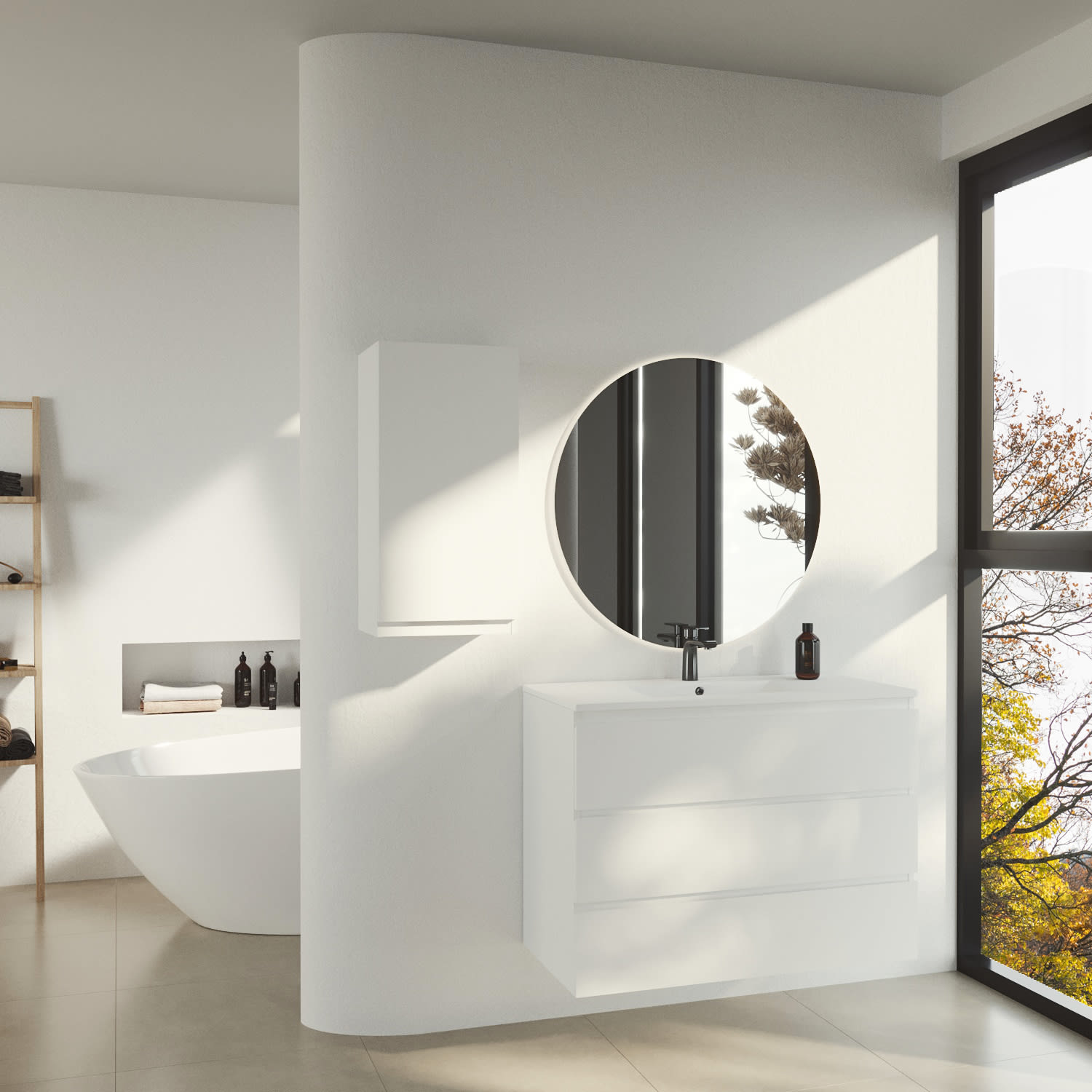 Mueble de baño lacado Bruntec Vilma Principal 0
