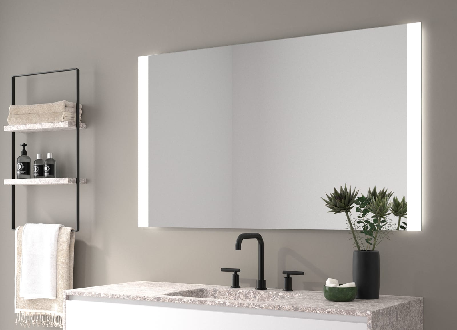 Espejo de baño con luz LED Eurobath Sentosa Principal 0