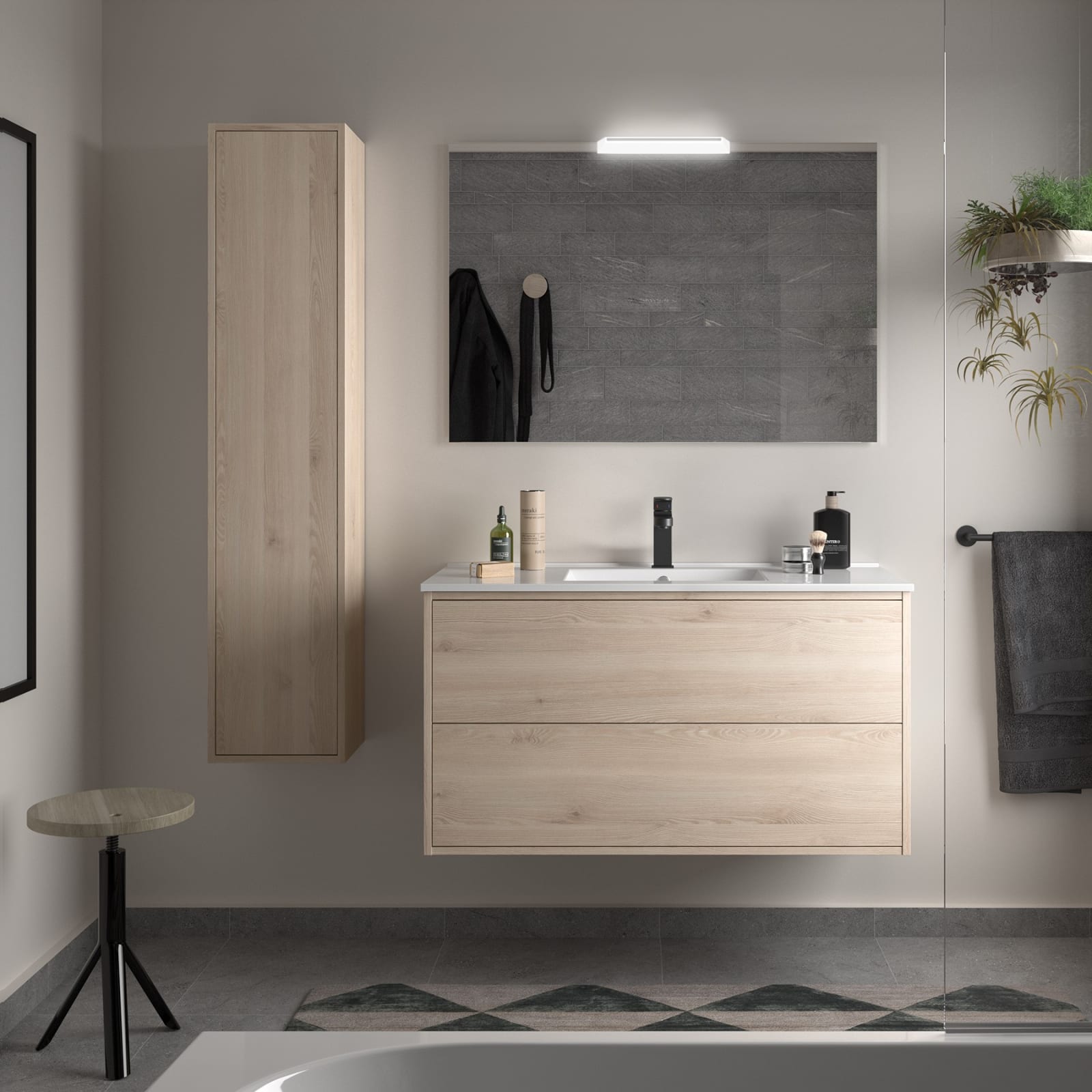 Conjunto mueble de baño Salgar Optimus Principal 0