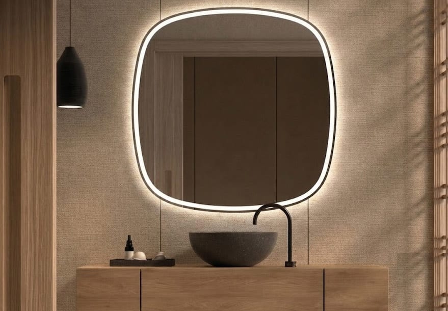 Espejo de baño con luz LED Bruntec Leda Principal 0