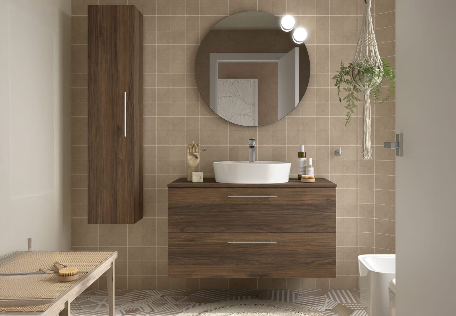 Mueble de baño con encimera Salgar Silane Principal 0