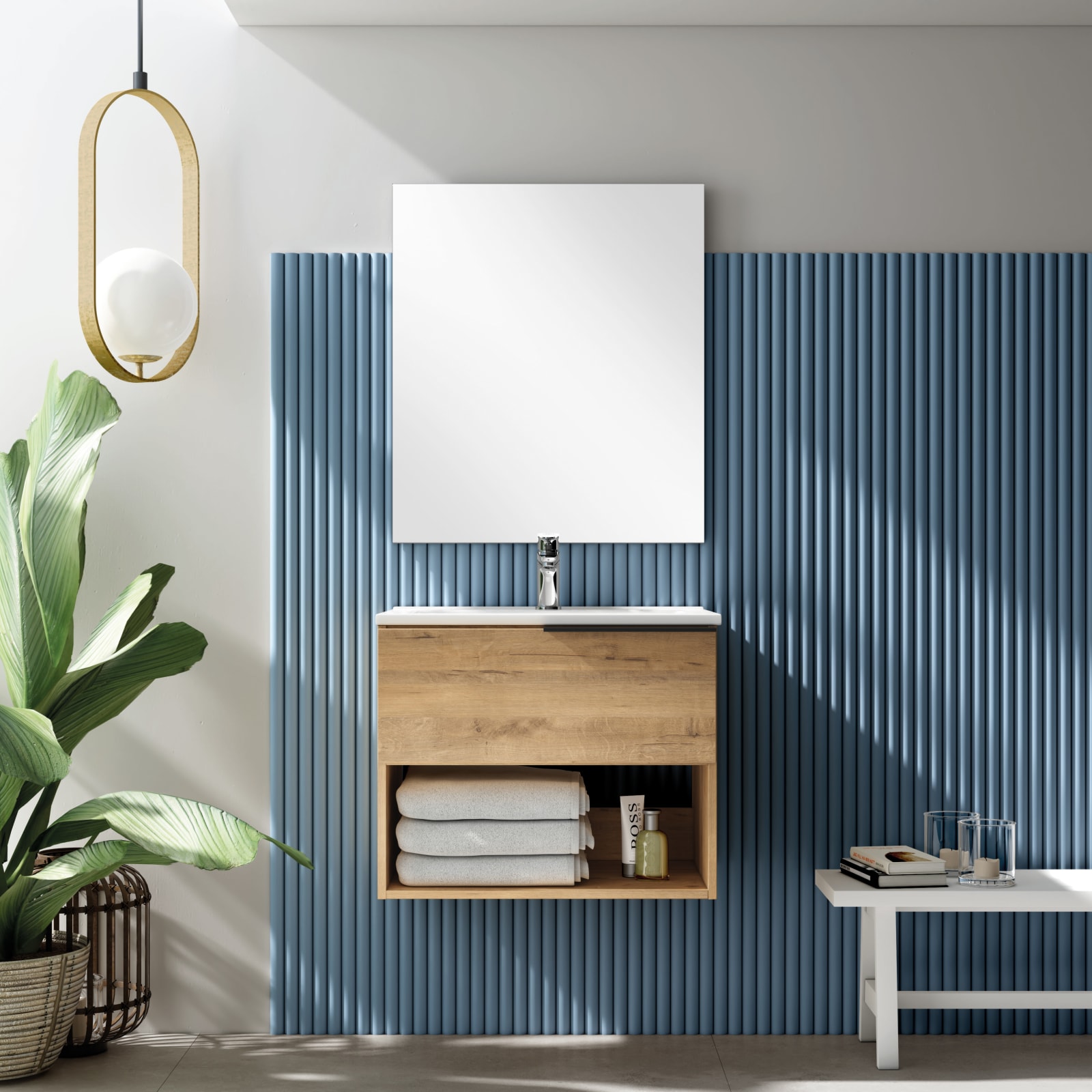 Conjunto mueble de baño Bruntec Fortuna Principal 0