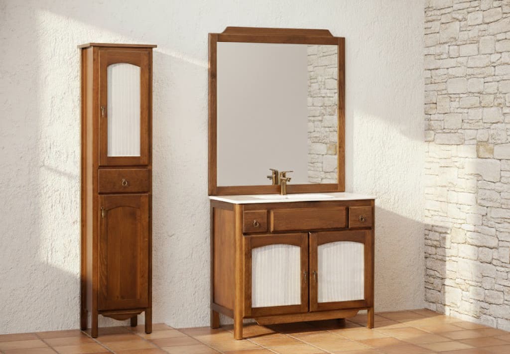Conjunto mueble de baño rústico Bruntec  Córdoba Principal 0