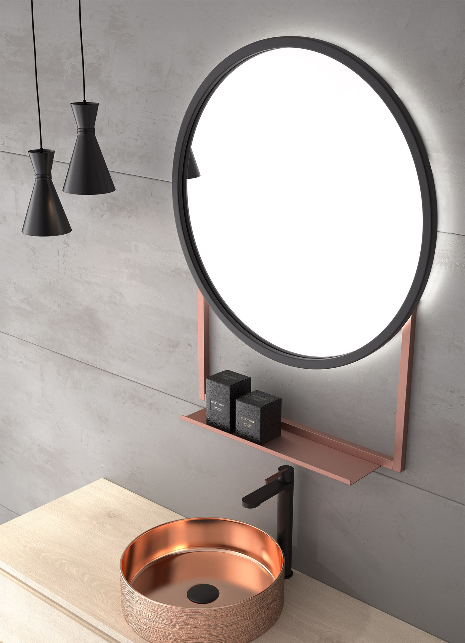 Espejo de baño con luz LED de Eurobath, Hawai Principal 0