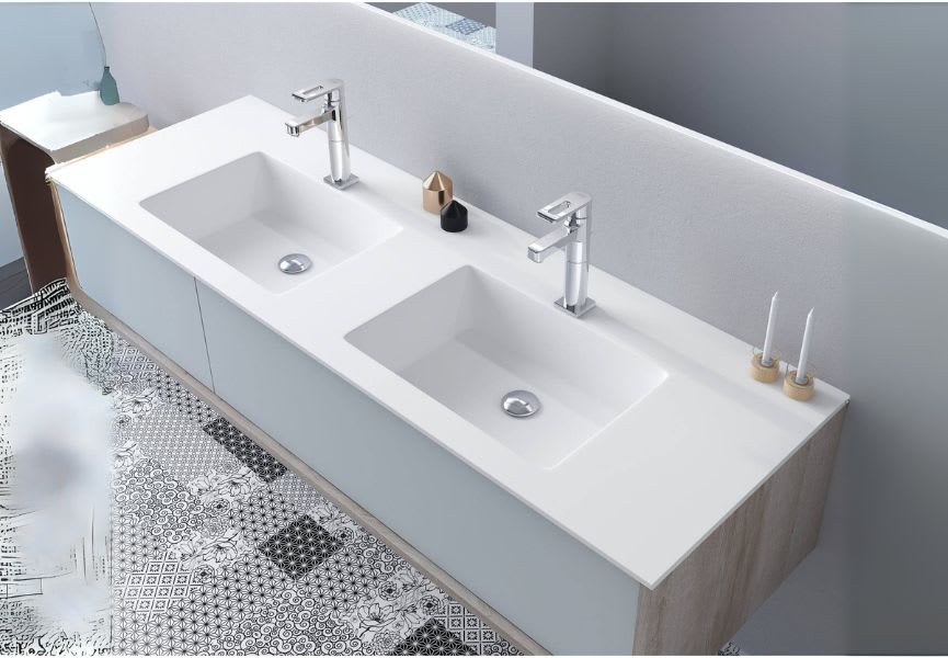 Lavabo encastrado Bruntec Tabac Principal 0