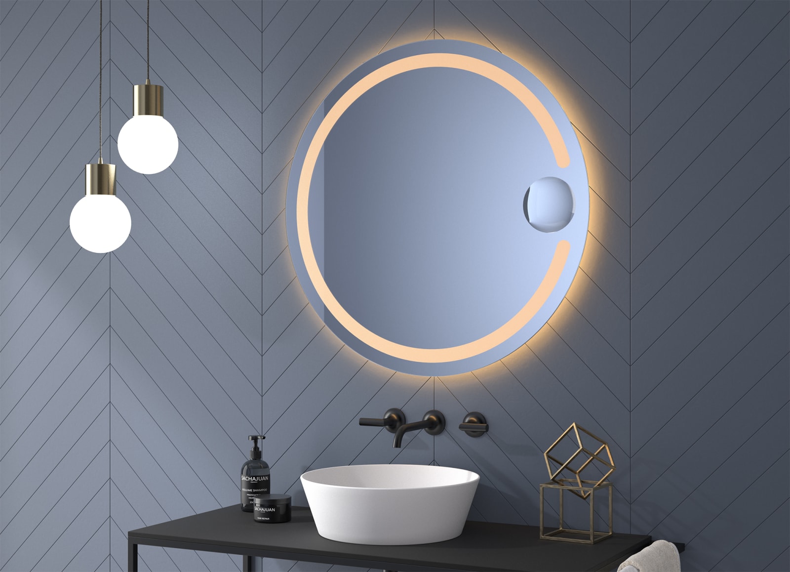 Espejo de baño con luz LED Eurobath Mill Principal 0