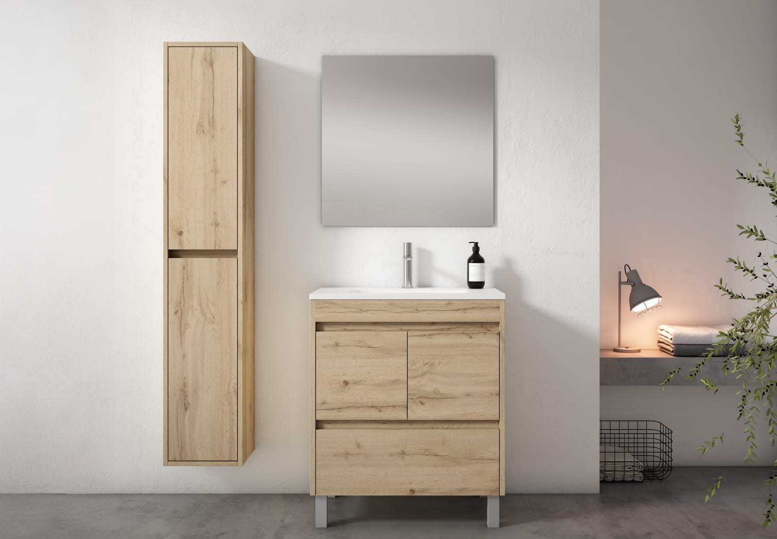 Conjunto mueble de baño Bruntec Tivoli Principal 0