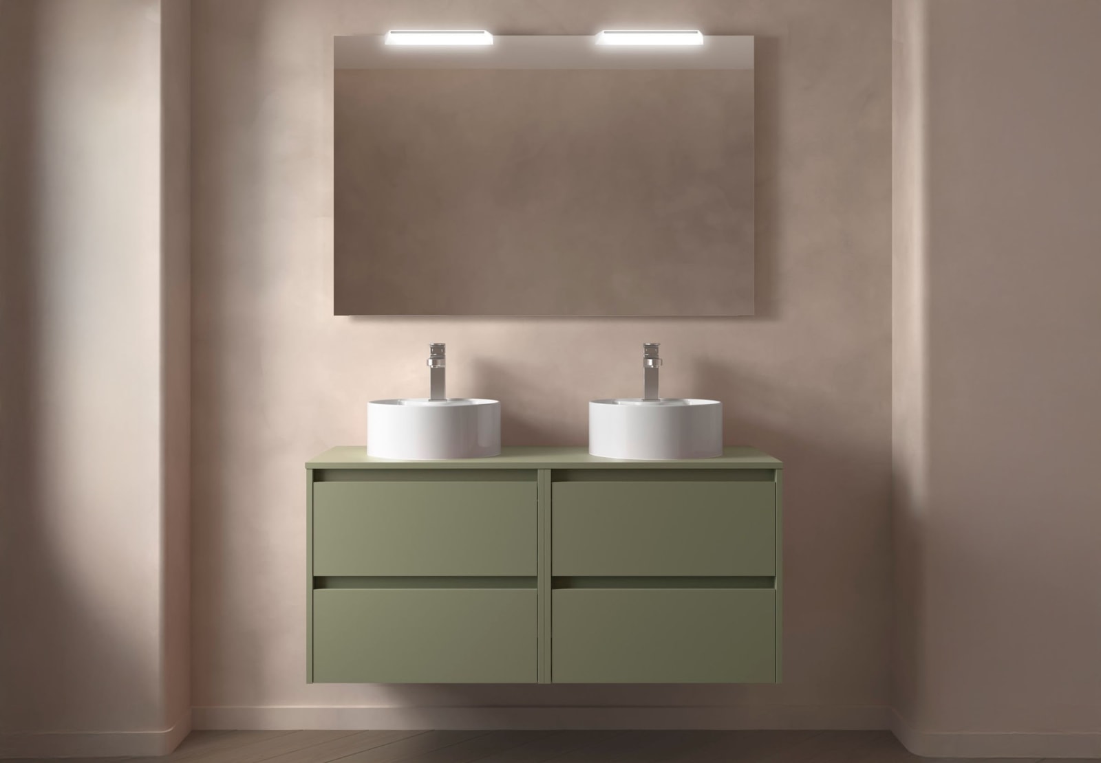 Mueble de baño con encimera de madera Salgar Noja Principal 0