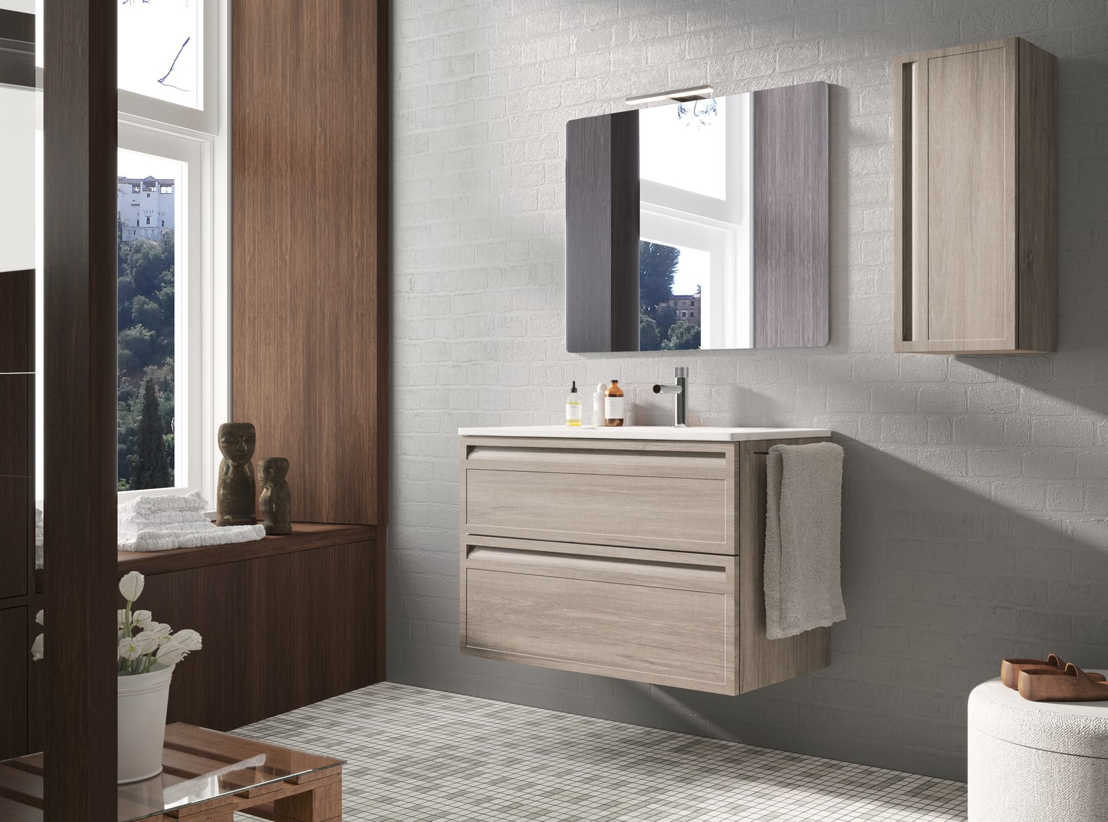 Conjunto mueble de baño Avila Dos Marina Principal 0