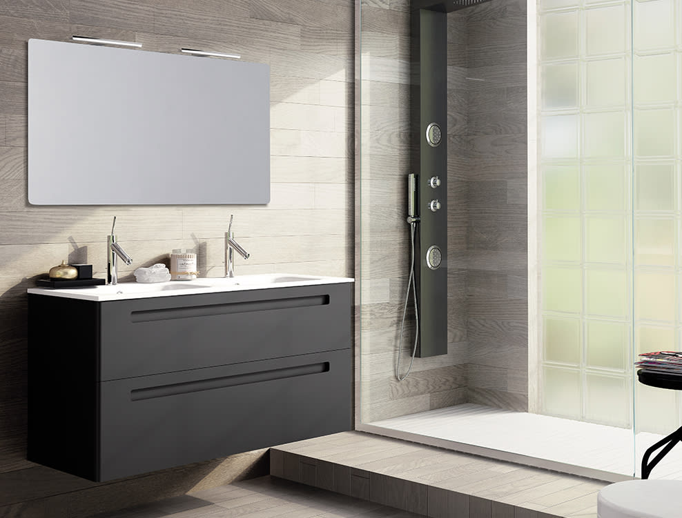 Conjunto mueble de baño Avila Dos Paris Principal 0