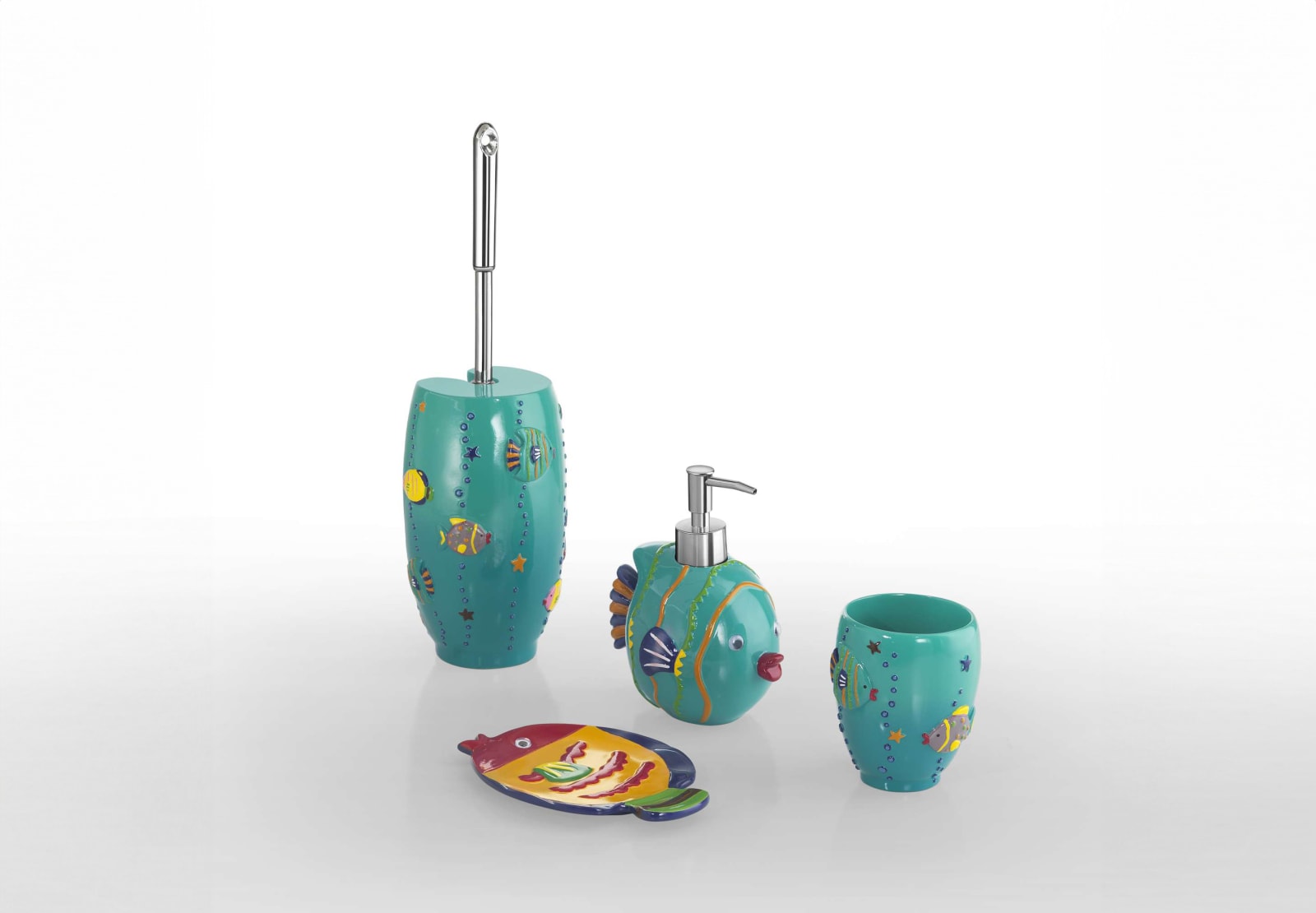 Conjunto de accesorios infantil de baño Gedy Dori Principal 0