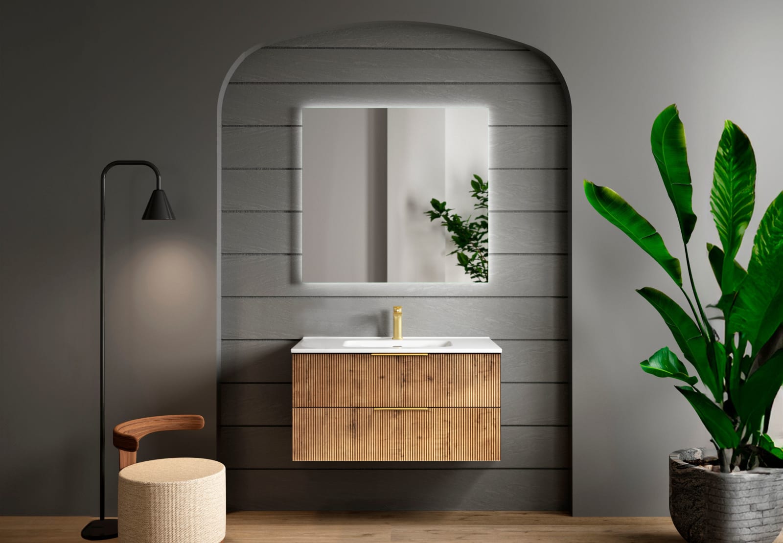Conjunto de mueble de baño Bruntec Soho Principal 0
