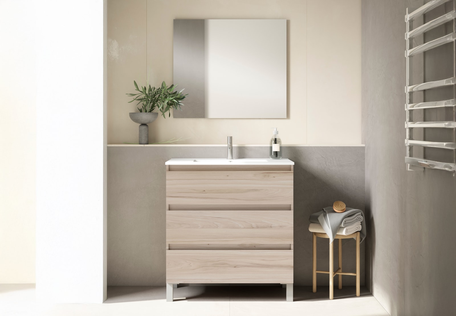 Conjunto mueble de baño Viso Box Principal 0