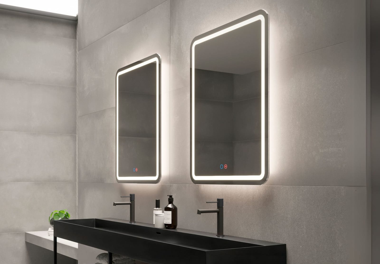 Espejo de baño con luz LED Ledimex Grecia Principal 0
