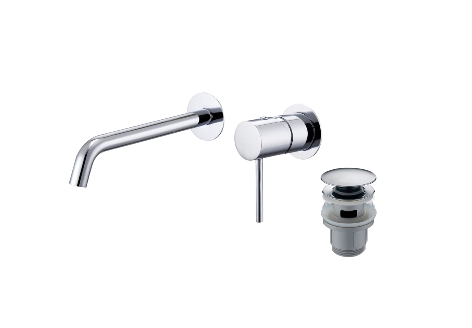 Pack grifo de lavabo empotrado Monza + Válvula click-clack de Imex Principal 0