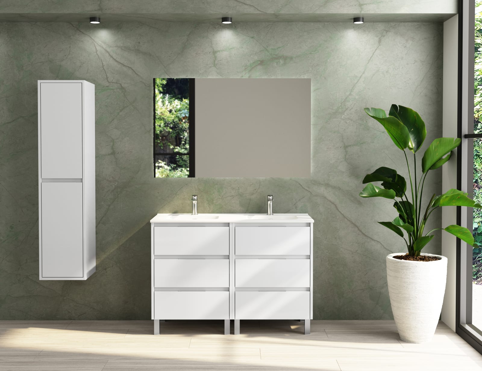 Conjunto mueble de baño Bruntec Boston Principal 0
