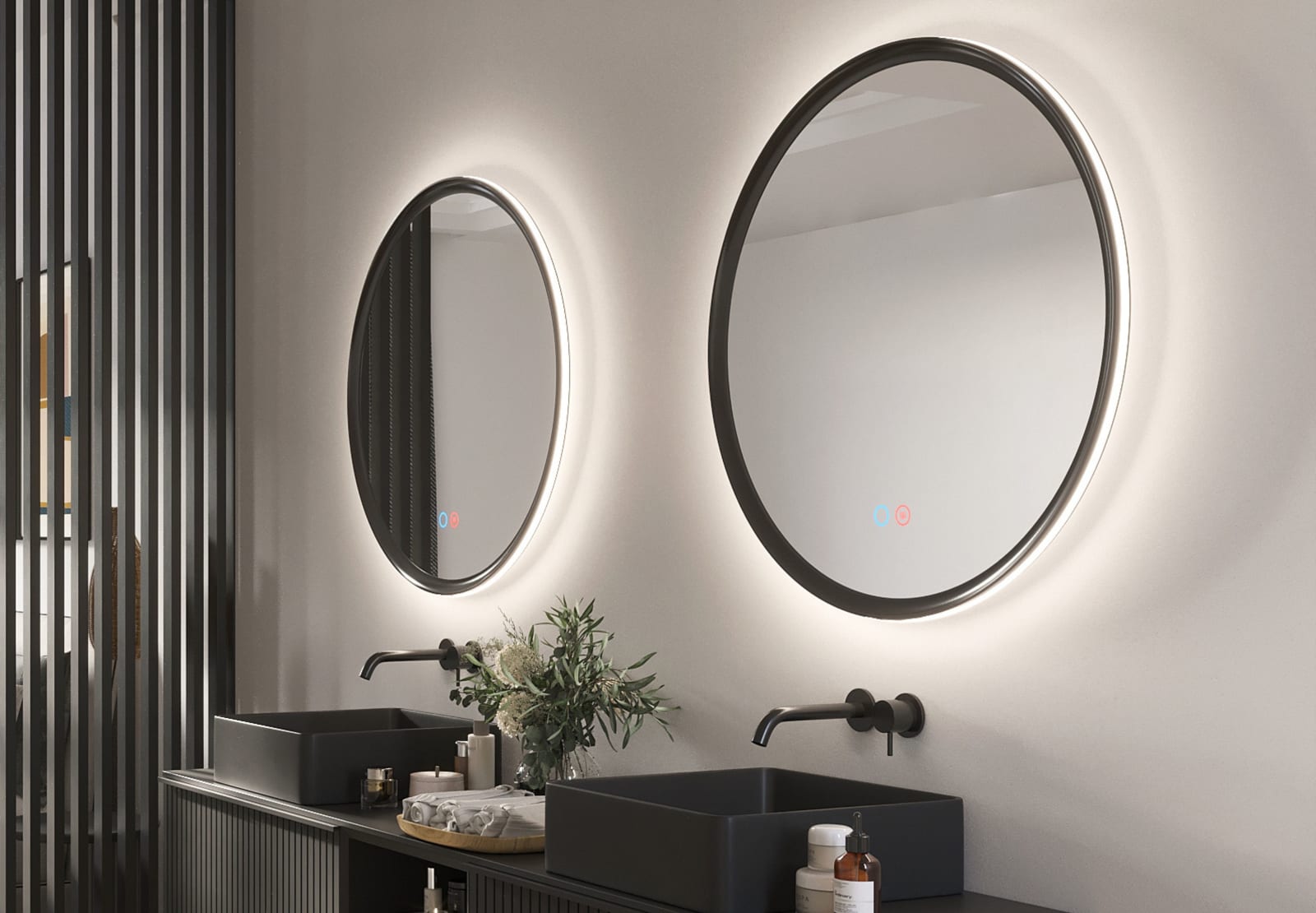 Espejo de baño con luz LED Ledimex Torino Principal 0