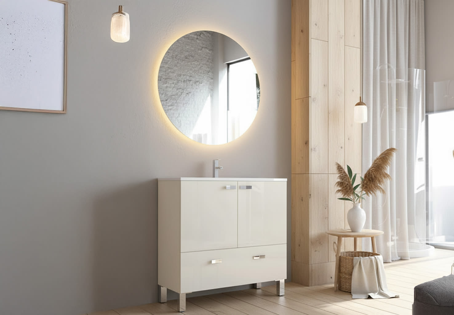 Mueble de baño fondo reducido 37,5 cm Campoaras Vega Principal 0